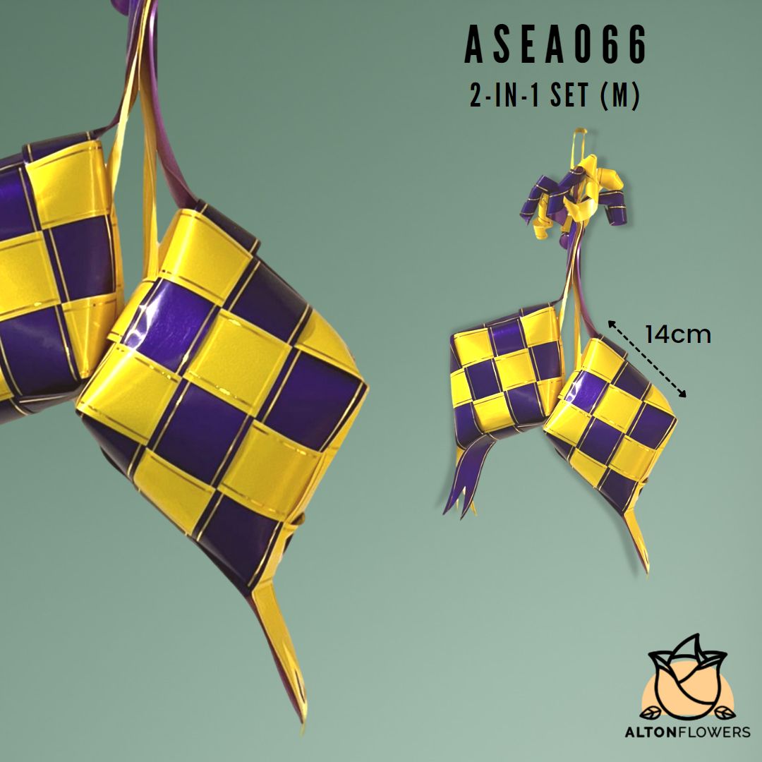 Pair M Ketupat Hari Raya Decorations, Ramadan, ketupat, events Asea066