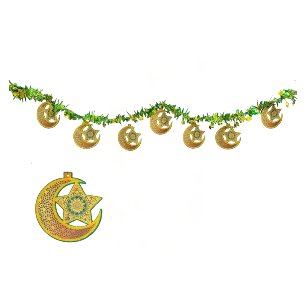 Ramadan Hanging Decoration ,Perfect for Raya home decor Asea131-6 - Alton Flowers