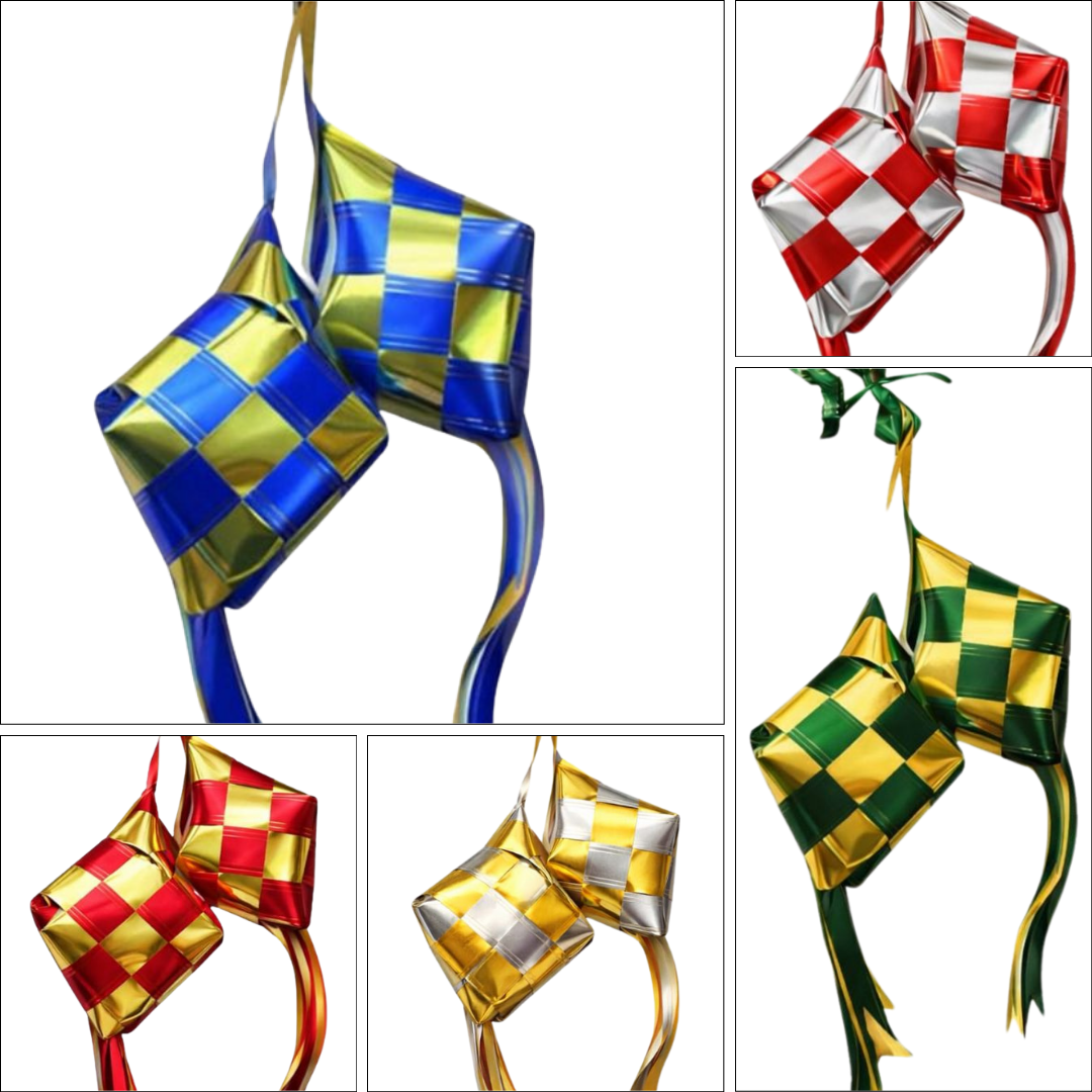 2pcs band ketupat Hari raya ketupats, Asea167