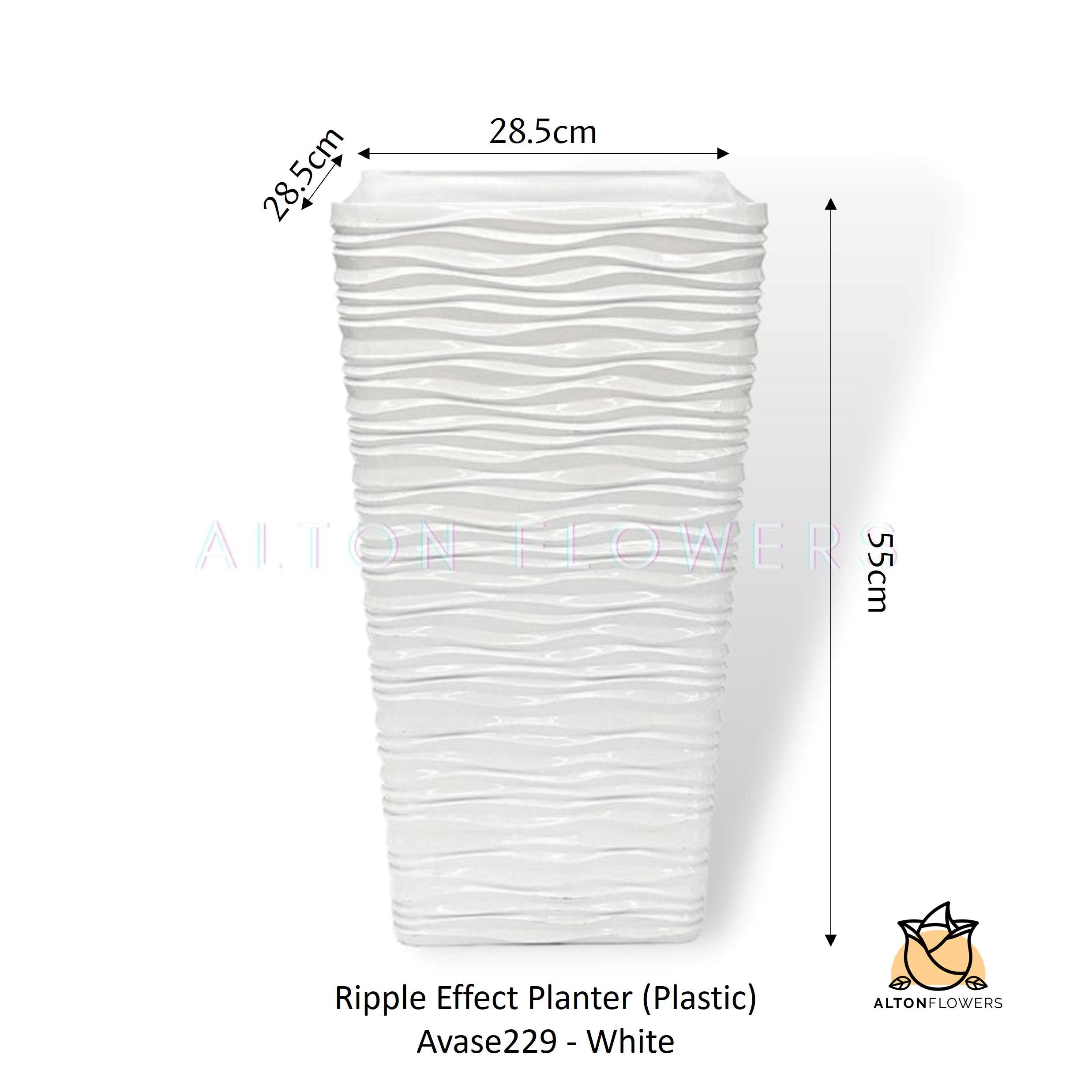 55cm Planter Pot Box,Plastic,ideal for plants & shrubs,home decor,garden Avase229