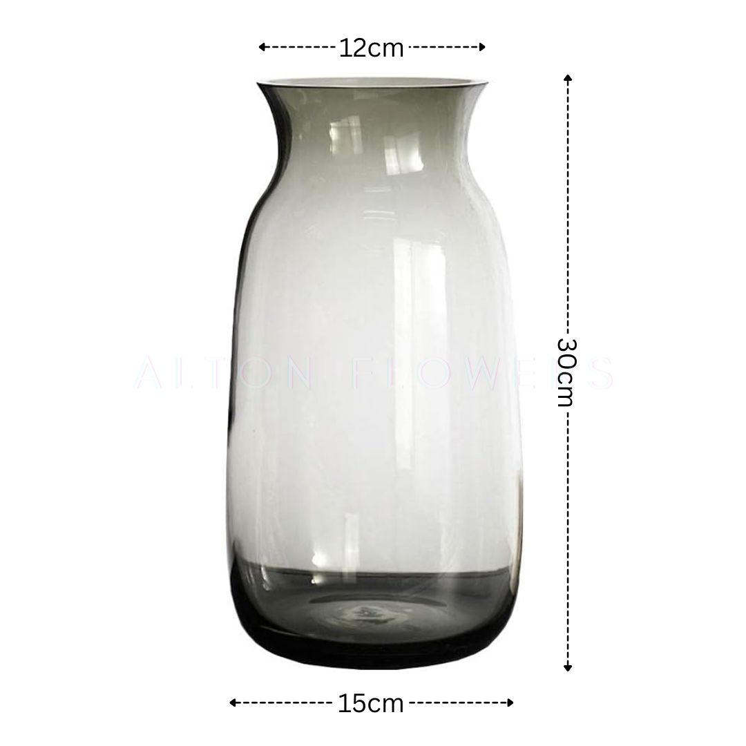30cm Glass Vase for flowers, home decor, events Avase280
