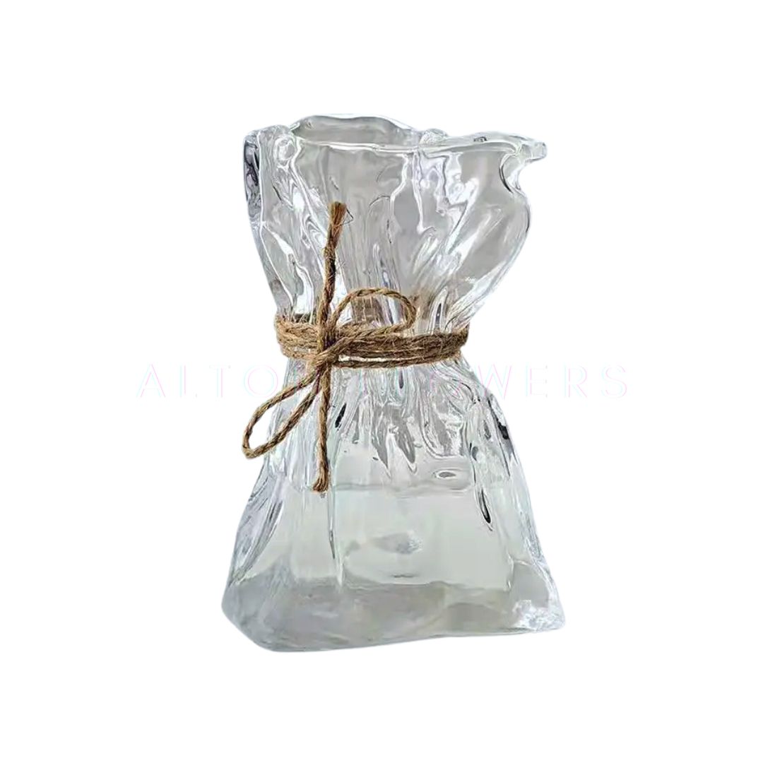 15cm Premium Nordic Home Decor Glass Flower Vase, Indoor Decoration, Home Decoration, Minimalist Avase314