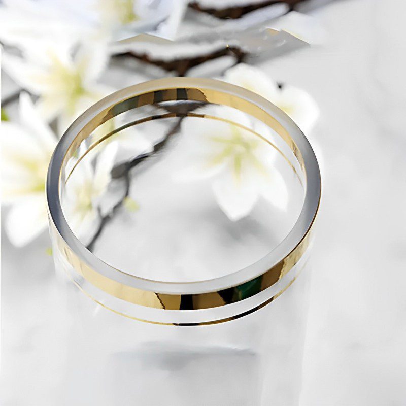 30cm Double Band Gold Rim Clear Glass Cylinder Vase for Table Tall Vessel Transparent Crystal Home Decoration for Flower Arrangement Avase318