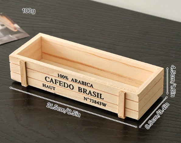 5cm Planter Wooden Box for both fresh & artificial plants