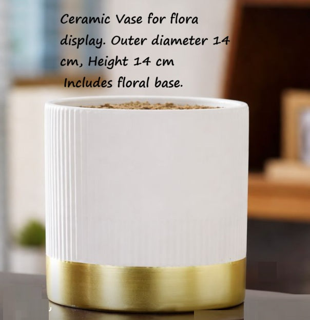 11-14cm Ceramic Vase for flora display Avase424