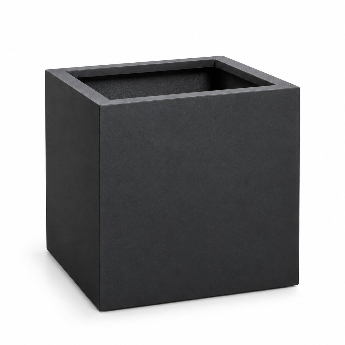 40cm Premium Fiberglass Rectangular Planter Box 40x40x40cm | Waterproof Outdoor & Indoor Flower Pot | Suitable for Live & Artificial Plants |