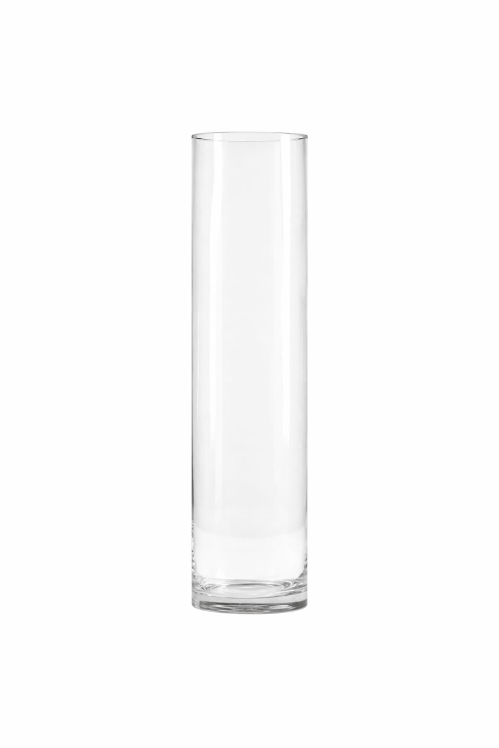 40cm Clear Glass Cylinder Vase 10cm Diameter Avase410