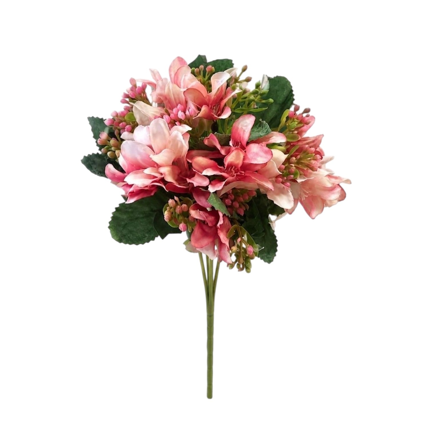 Elegant artificial flower bunch designed with layered petals