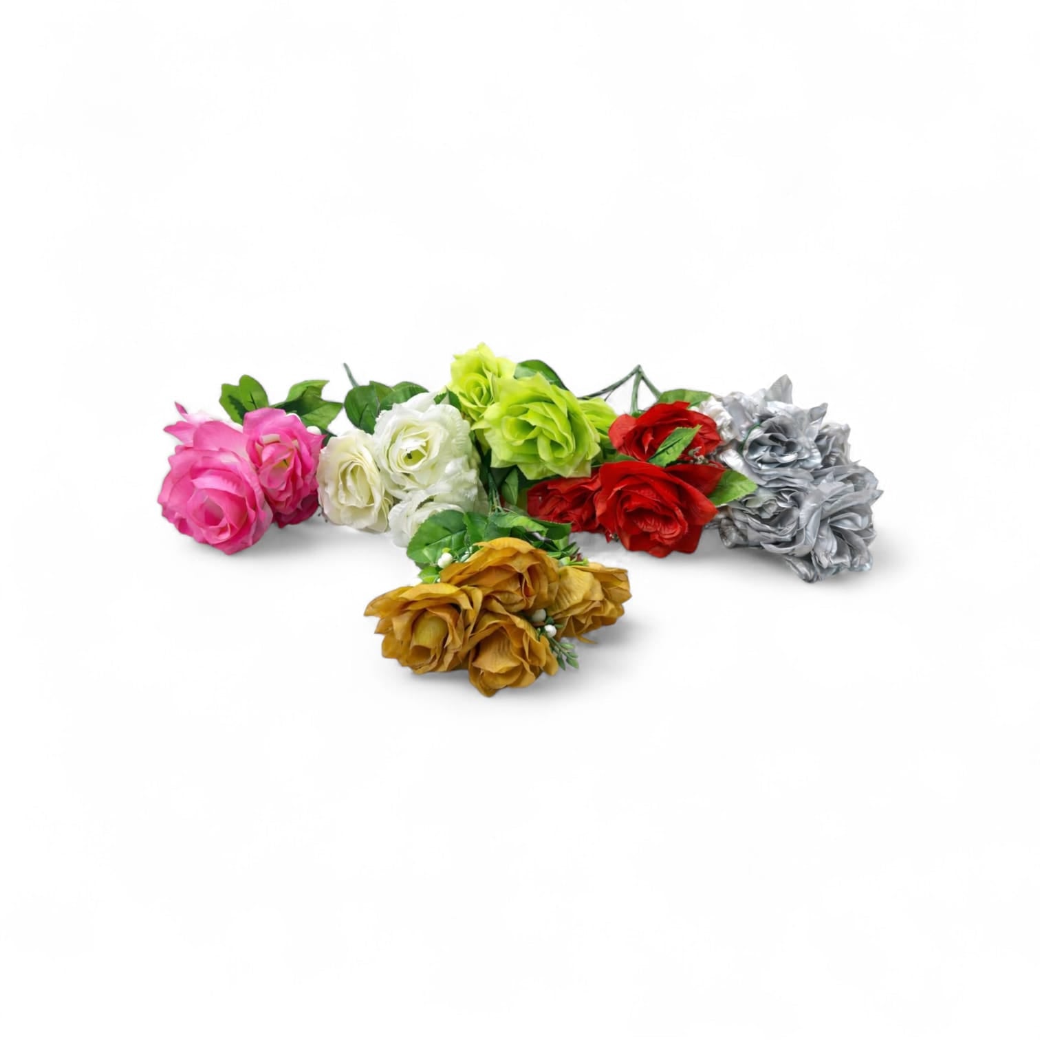 Flower Rose Bush x 5 Heads Afaux104 - Alton Flowers