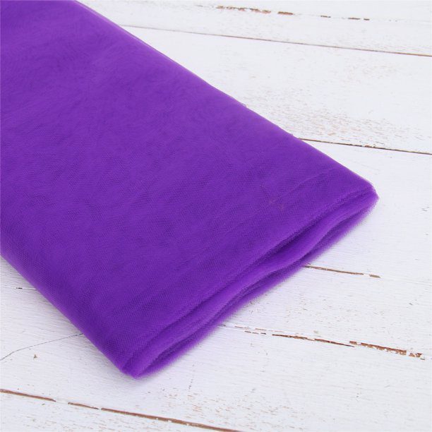 4 yards Floral Netting Tulle Fabric Organza Ribbon for Wedding Car Veil Decoration Aacc015