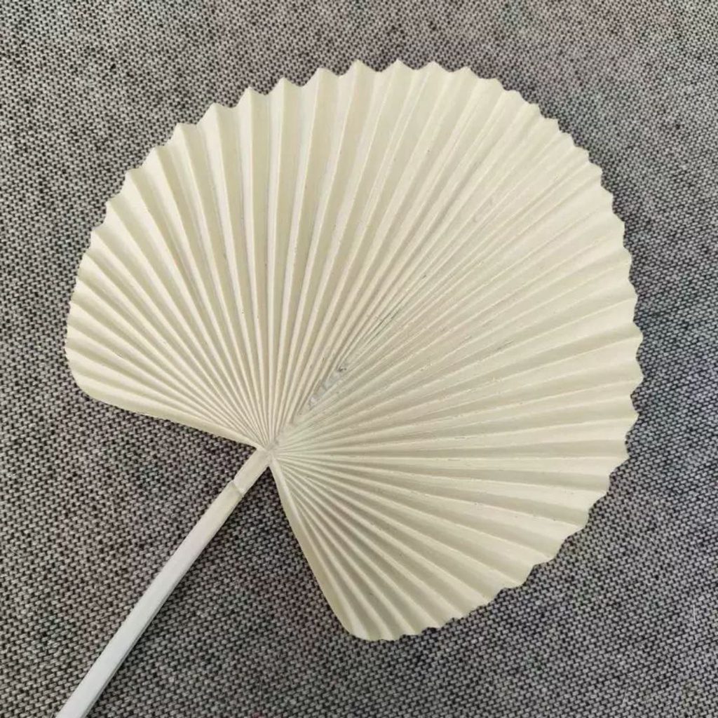 Artificial Palms Branches Fan Leaf Plant Artificial Palm Leaf Artificial Real Touch Latex Palm Afoil017 x6pcs