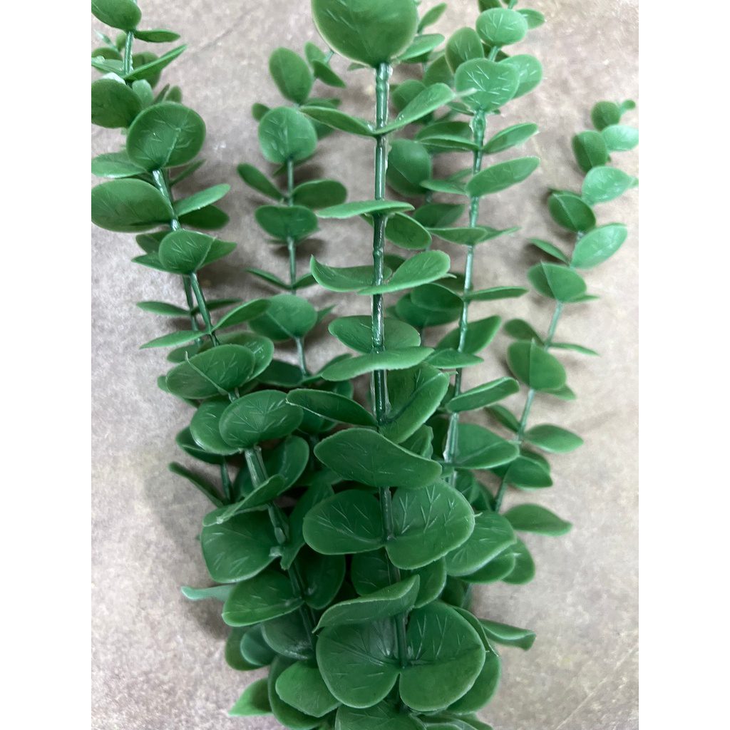Leaf Artificial Eucalyptus Bush, home decor, flower arrangement, events Afoil009