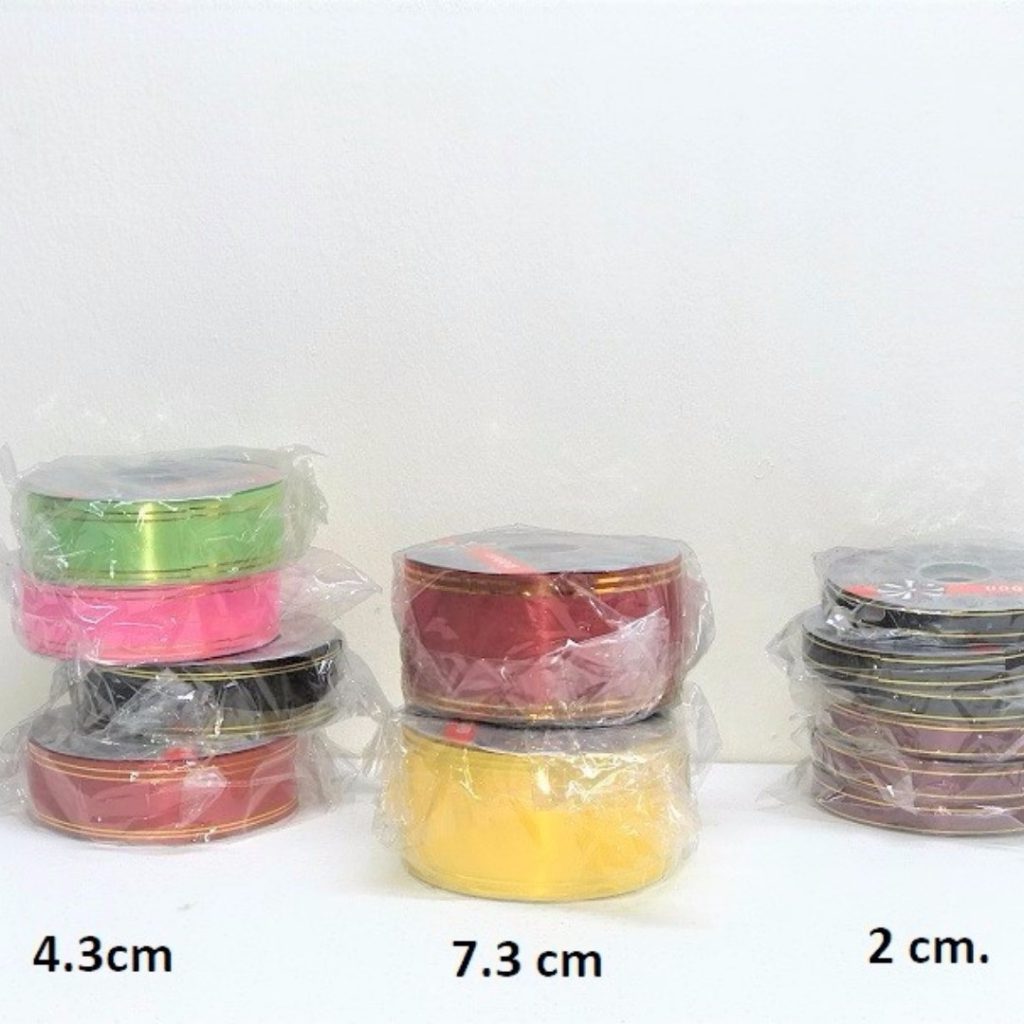 [SG Seller] Polypropylene Ribbons 2cm, 20 yds per roll Aacc163