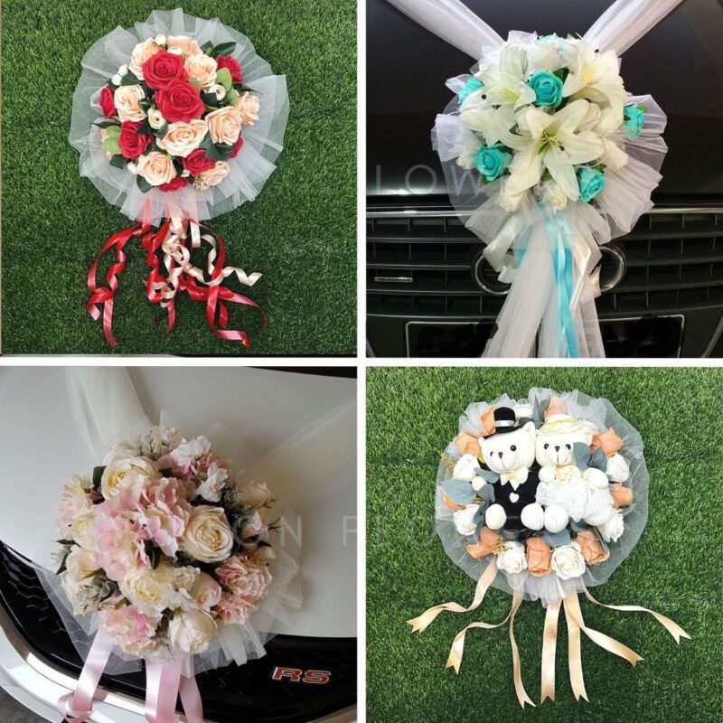 Bridal Car Flower Decoration