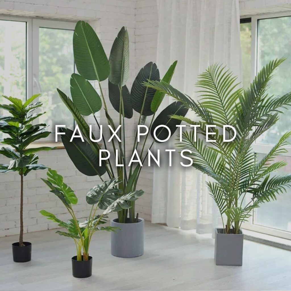 Faux Potted Plants